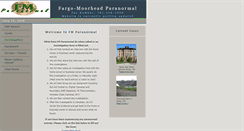 Desktop Screenshot of fmparanormal.org